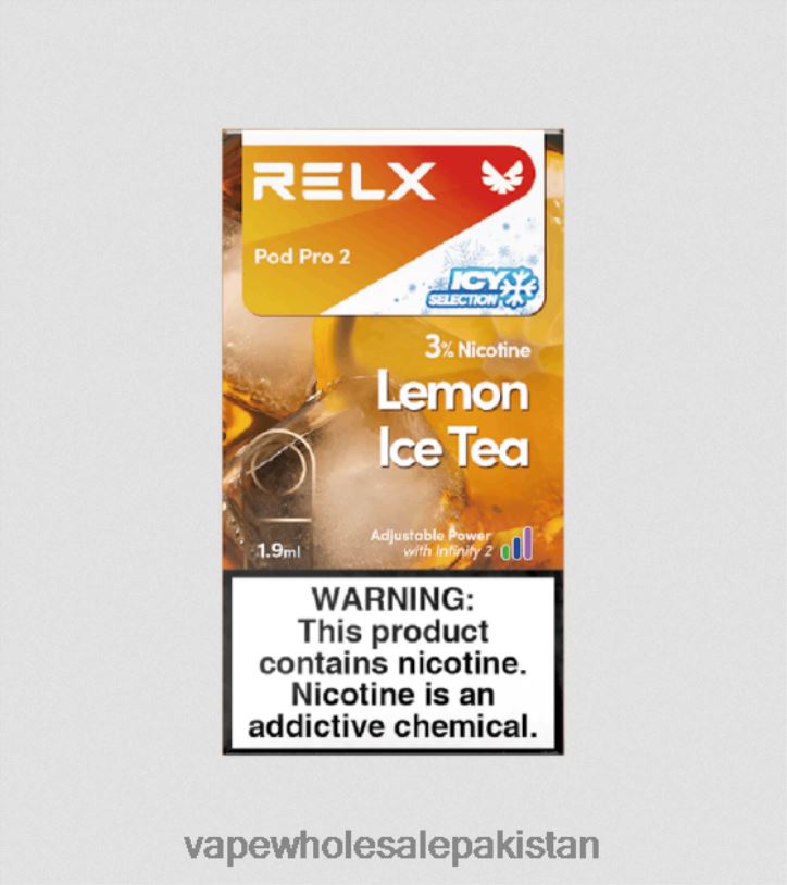 E Cigarettes Wholesale Suppliers Lemon Ice Tea D42RL259 RELX Pod Pro 2