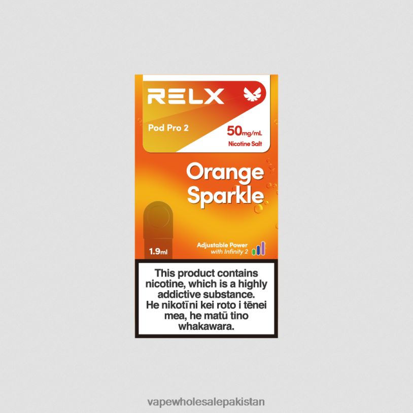 Electronic Cigarette Wholesale Price Orange Sparkle D42RL240 RELX Pod Pro 2