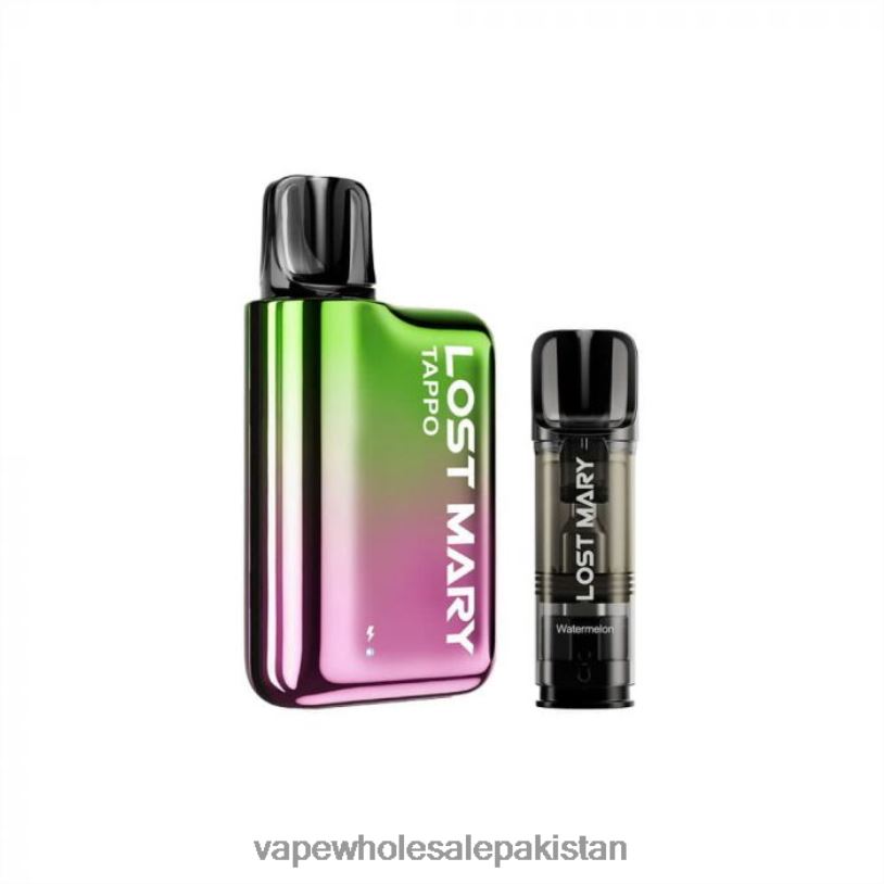 Electronic Cigarette Wholesale Green Pink X Watermelon D42RL437 LOST MARY Tappo Pod Vape Kit